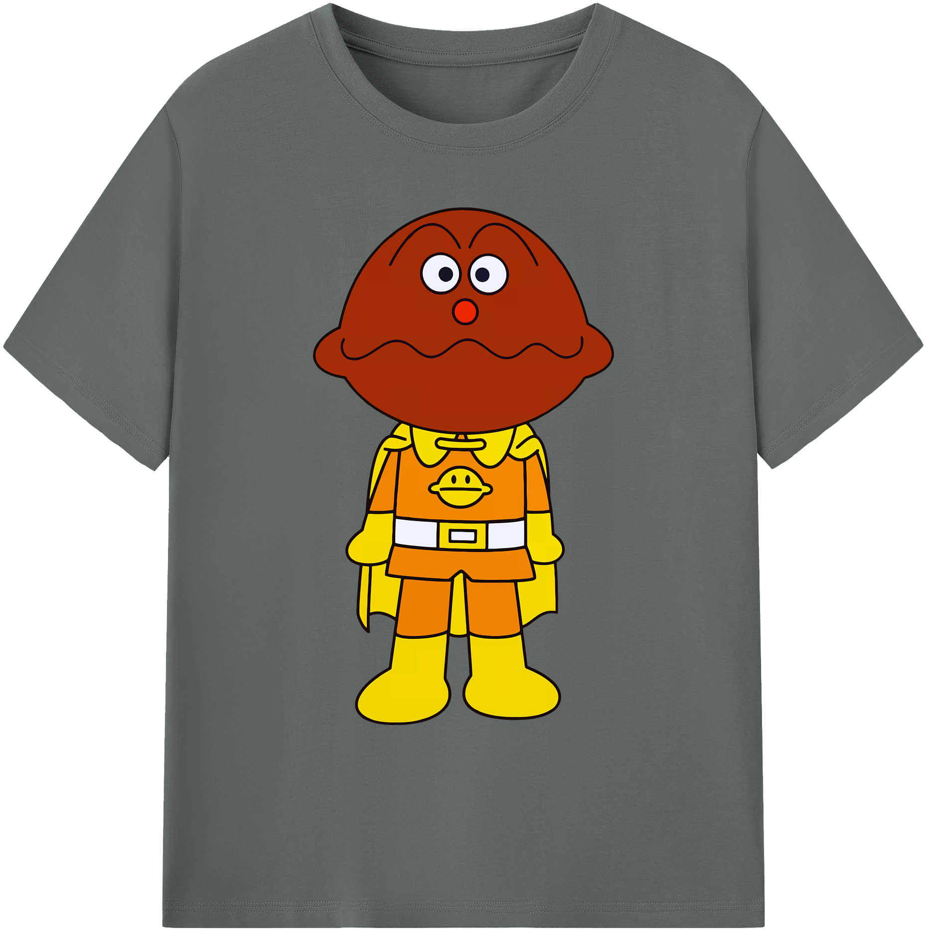（画像用） アンパンマン Anpanman 綿100％ メンズ半袖Tシャツ｜肌触りやわらか＆通気性